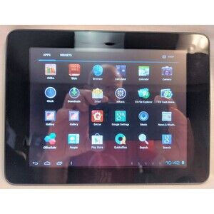 Coby Kyros Tablet Mid8048 4GB Bundle Velvet Sleeve & Faux Leather Case *READ*